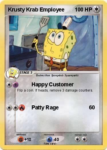 Pokemon Krusty Krab Employee