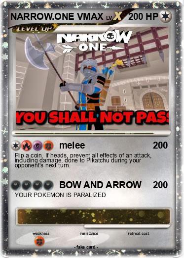 Pokemon NARROW.ONE VMAX