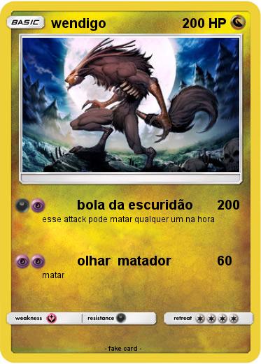 Pokemon wendigo