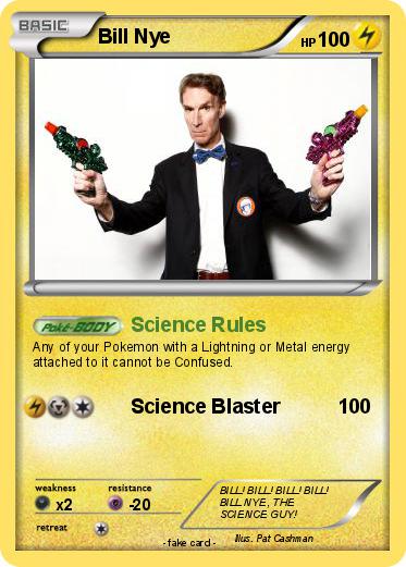 Pokemon Bill Nye