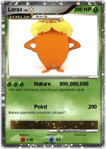 Pokemon Lorax
