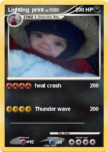 Pokemon Lighting  print