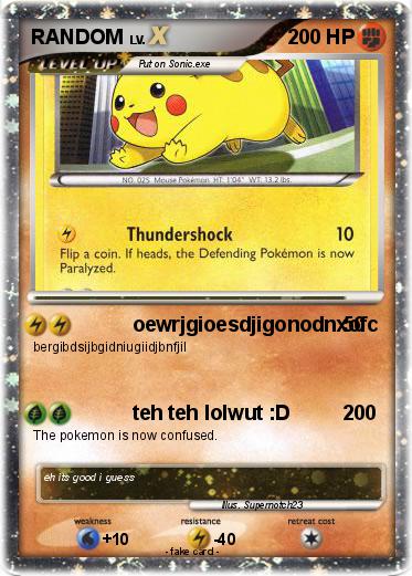 Pokemon RANDOM