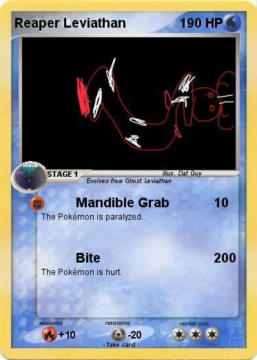 Pokemon Reaper Leviathan