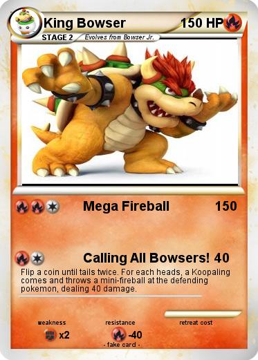 Pokemon King Bowser