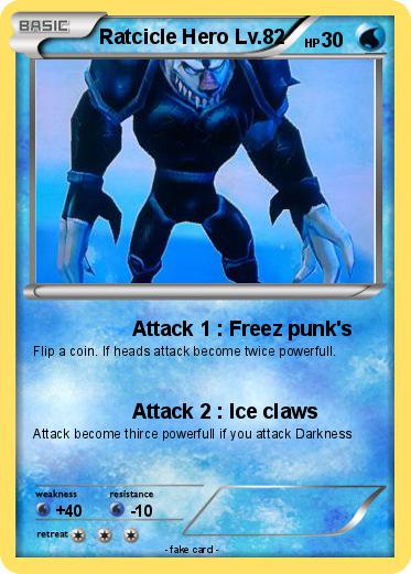 Pokemon Ratcicle Hero Lv.82
