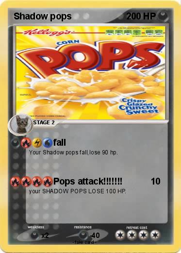 Pokemon Shadow pops