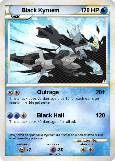 Pokemon Black Kyruem