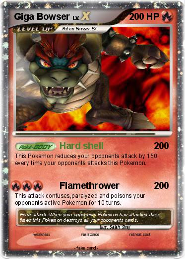 Pokemon Giga Bowser