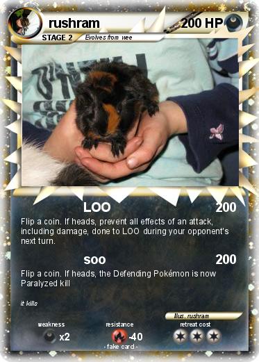 Pokemon rushram