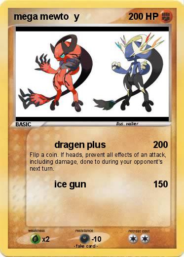 Pokemon mega mewto  y