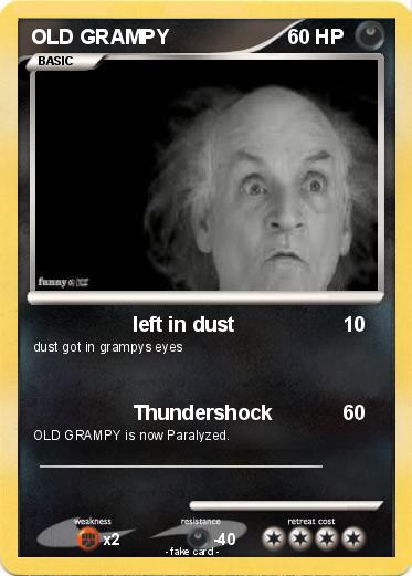 Pokemon OLD GRAMPY