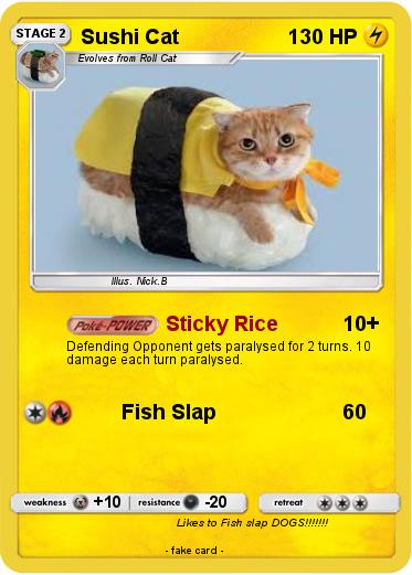 Pokemon Sushi Cat
