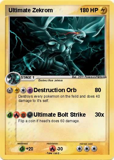 Pokemon Ultimate Zekrom