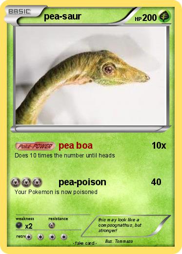 Pokemon pea-saur
