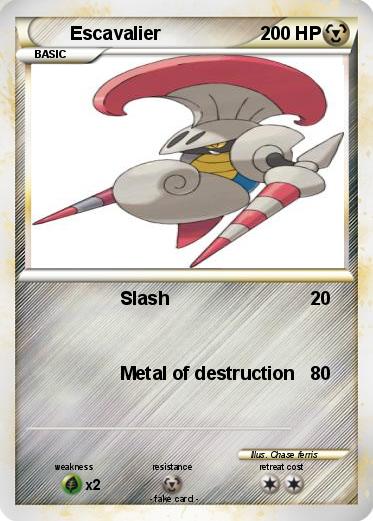 Pokemon Escavalier