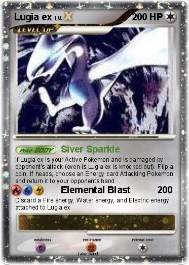 Pokemon Lugia ex