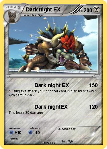 Pokemon Dark night EX