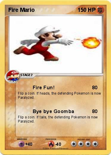 Pokemon Fire Mario