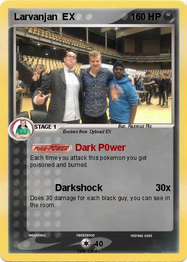 Pokemon Larvanjan  EX