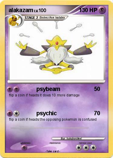Pokemon alakazam
