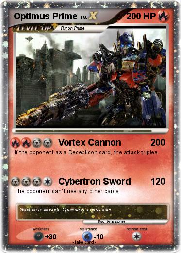 Pokemon Optimus Prime