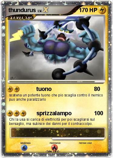 Pokemon thundurus