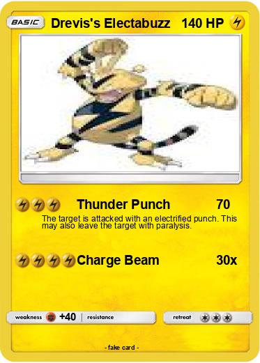 Pokemon Drevis's Electabuzz
