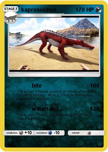 Pokemon kaprosuchus