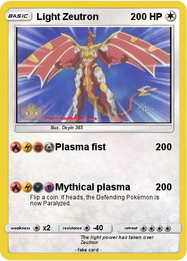 Pokemon Light Zeutron