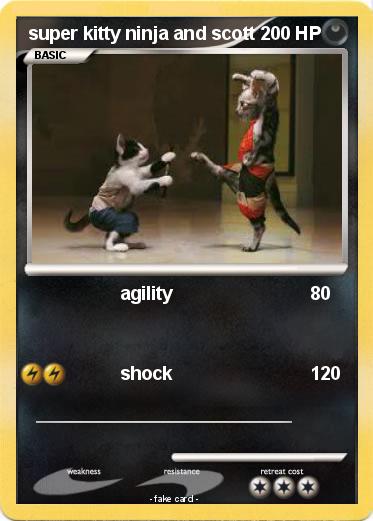 Pokemon super kitty ninja and scott