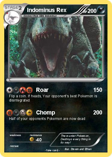Pokemon Indominus Rex