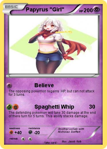 Pokemon Papyrus "Girl"