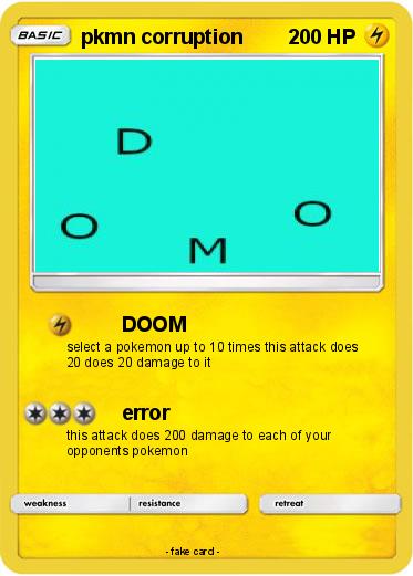 Pokemon pkmn corruption