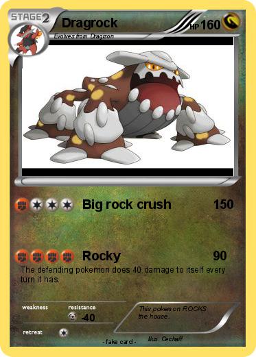 Pokemon Dragrock