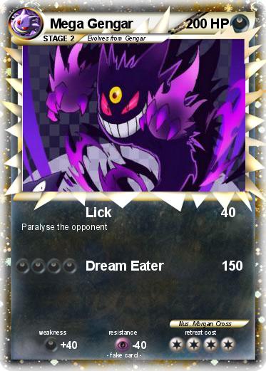 Pokemon Mega Gengar