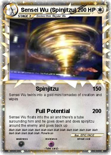 Pokemon Sensei Wu (Spinjitzu)