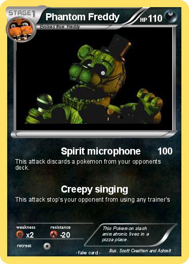 Pokemon Phantom Freddy
