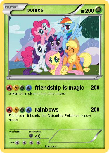 Pokemon ponies