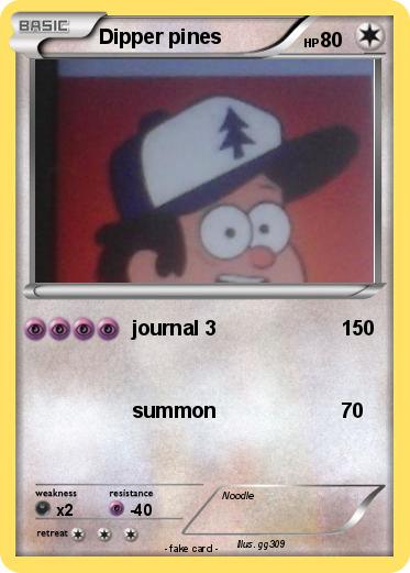 Pokemon Dipper pines