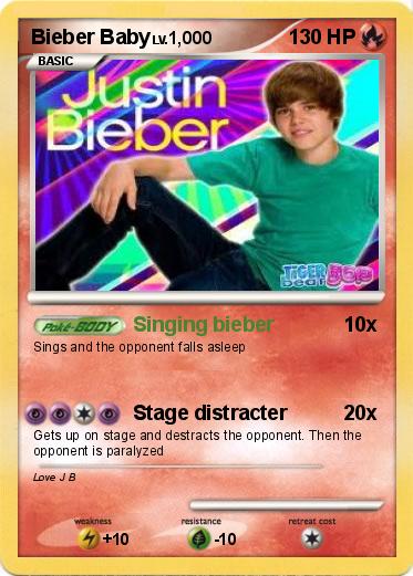 Pokemon Bieber Baby