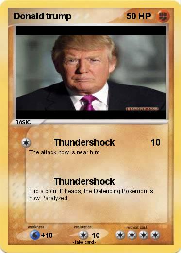 Pokemon Donald trump