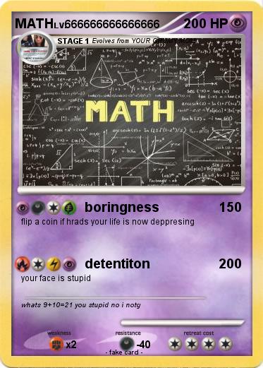 Pokemon MATH