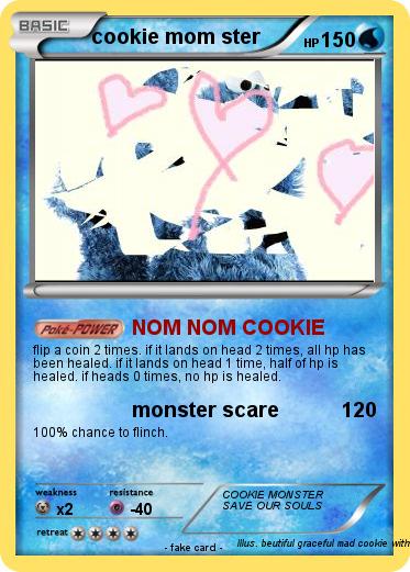 Pokemon cookie mom ster
