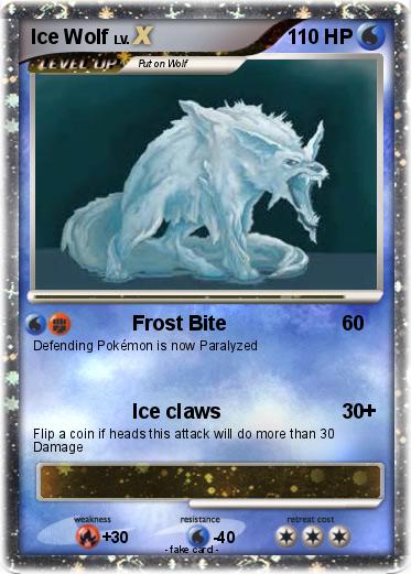 Pokemon Ice Wolf