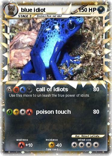 Pokemon blue idiot