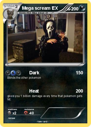 Pokemon Mega scream EX