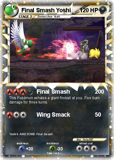 Pokemon Final Smash Yoshi
