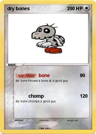 Pokemon dry bones