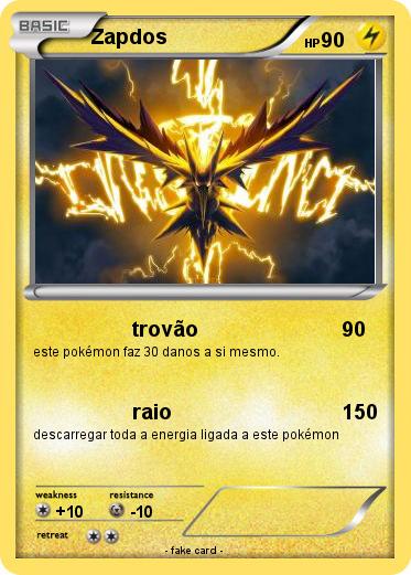 Pokemon Zapdos